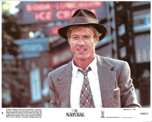 Robert Redford from The Natural